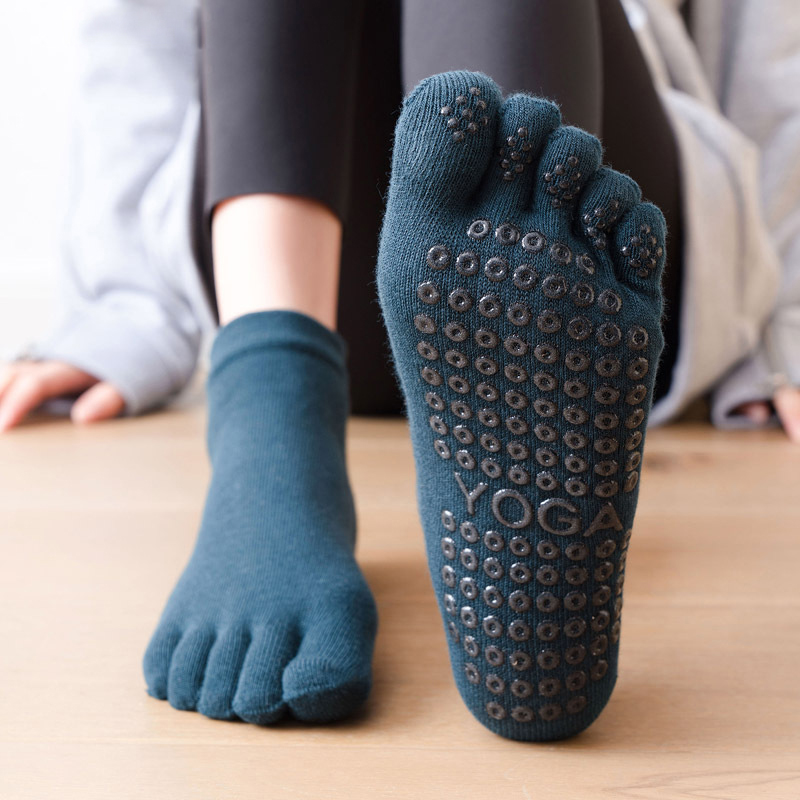 Medias Para Pilates Y Yoga - Chaussettes de Pilates antidérapantes pour femmes,