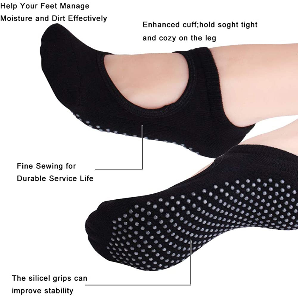 Chaussettes de Pilates antidér - Medias Para Pilates Y Yoga avis et prix